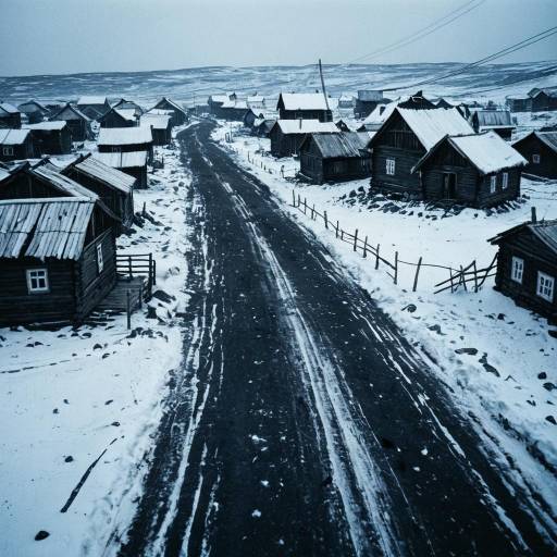 Siberian Winter Terrain for Game Design