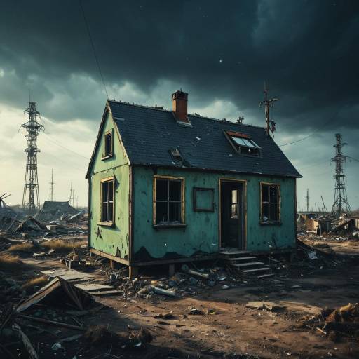 Abandoned Tiny Home in Toxic Wasteland