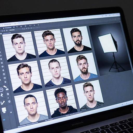 Mugshot Template Maker Interface