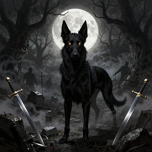 Spectral Hound on Forsaken Battlefield