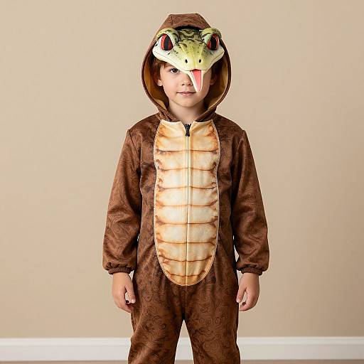 Child in Snake Bad Boy Costume