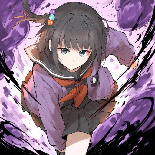 Illustration of Amemori sayo, nijisanji in the style of Kankan33333