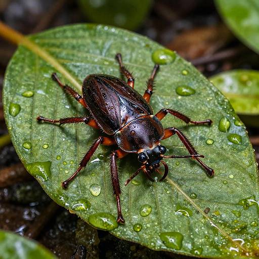 Patas de Cucaracha en Selva Tropical