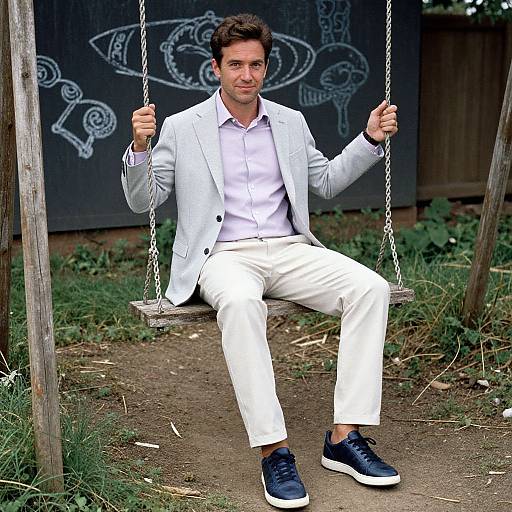 Casual Elegance in Overgrown Garden