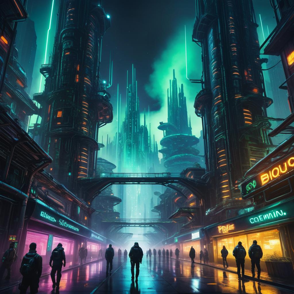 Neon Biopunk: A Rogue's Journey