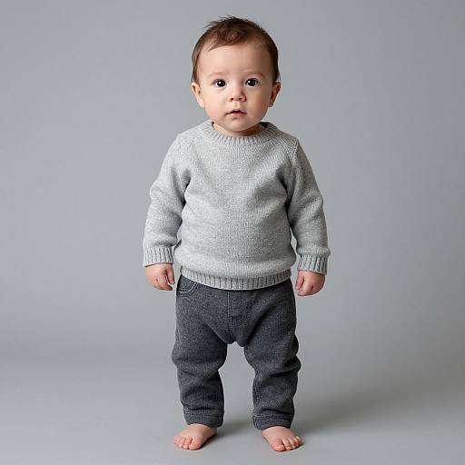 Realistic Fall Newborn Boy Outfit