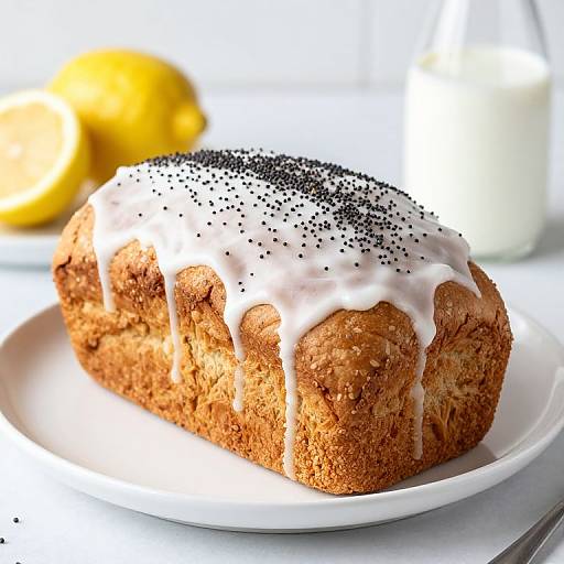 Poppyseed Bread with Icing