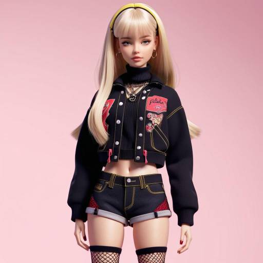 High Fashion Anime Girl in Red Jacket High Fashion Anime Girl in Red Jacket