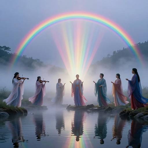 Ethereal Musicians by Misty River