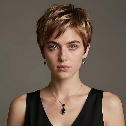 Elegant Portrait of a Young Woman