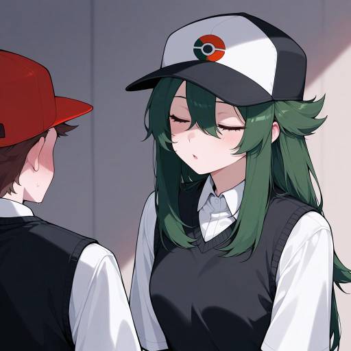 Baseball Cap Duo with Colorful Styles
