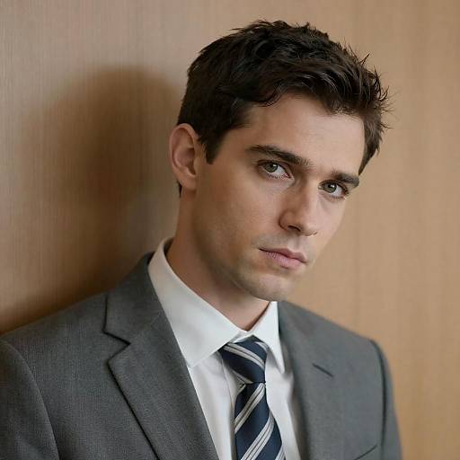 Portrait of a Serious Businessman