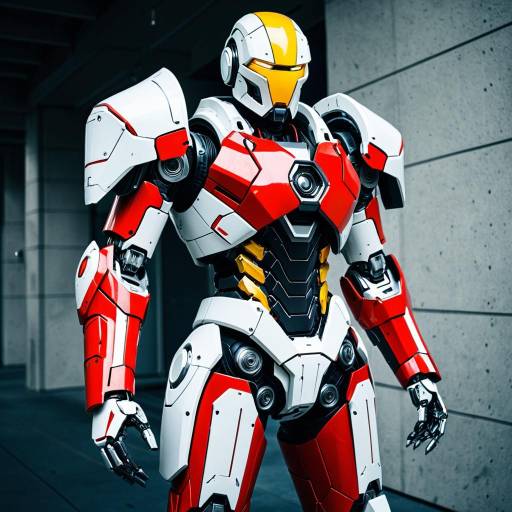 Futuristic Robotic Character Cosplay Costume