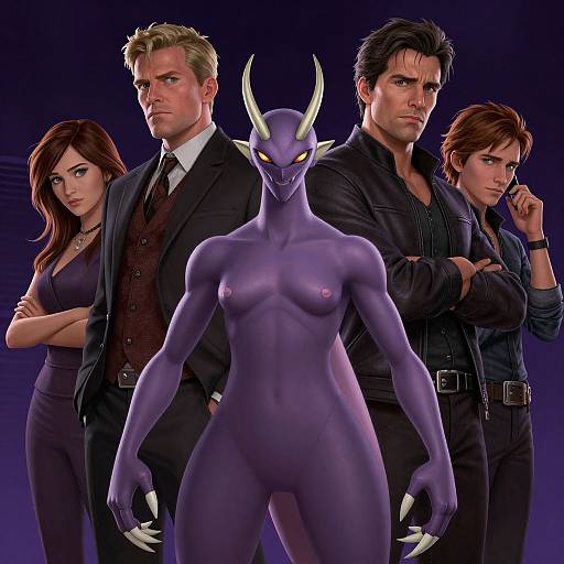 Mewtwo as Dr. Manhattan Portrait