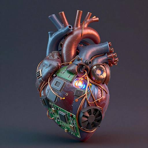 Heart-Circuit Art: A Chempunk Vision