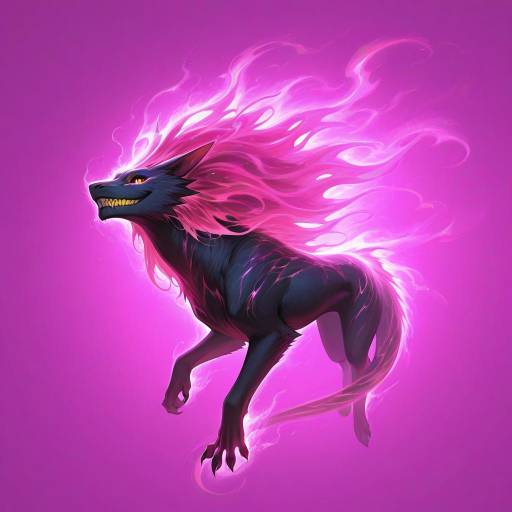 Celestial Creature with Luminous Aura