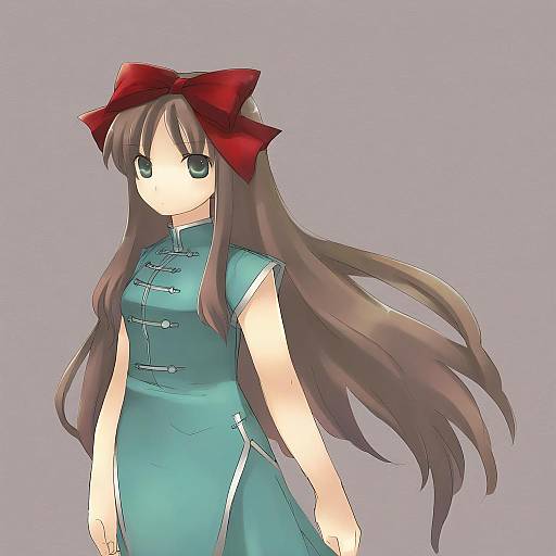 Illustration of Arima miyako, tsukihime in the style of Eiji (eiji)