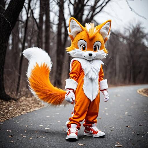 Vibrant Miles Tails Prower Cosplay Design