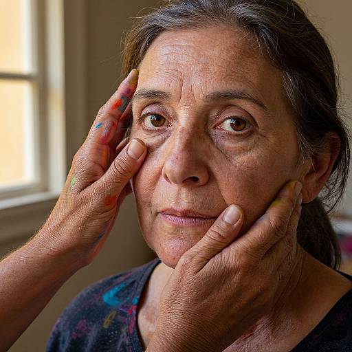 Intimate Portrait of Artist and Muse