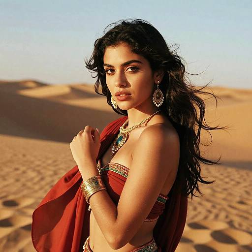 Desert Nomad Queen Portrait