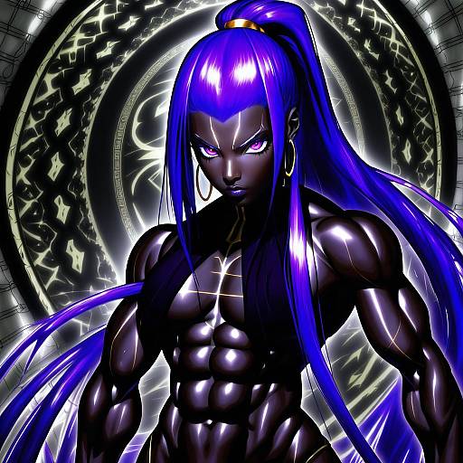 Illustration of Assassin (fate/zero), fate (series) in the style of Shamo (koumakantv)