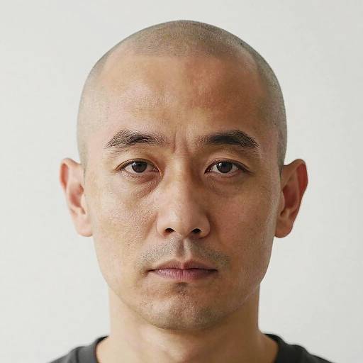 Realistic Bald Filter on Portrait