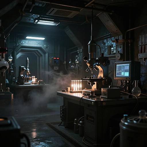 Cyberpunk Underground Research Lab