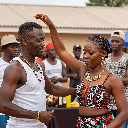 Joyful Outdoor Dance Gathering Celebration