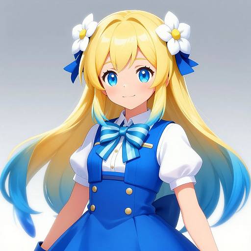 Ace Trainer Girl in Anime Style