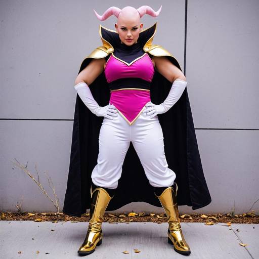 Curvy Majin Buu Inspired Cosplay Costume