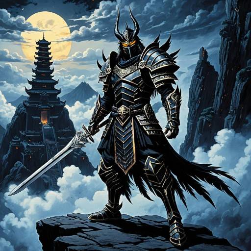 Stealthy Roc Warrior in Feathery Armor