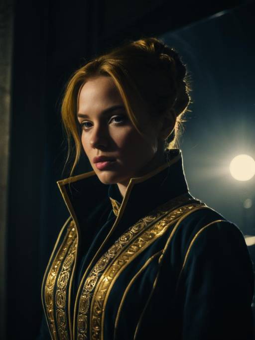 Woman in Roux Louka Cosplay Costume