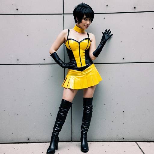 Vibrant Jubilee Cosplay Outfit Design