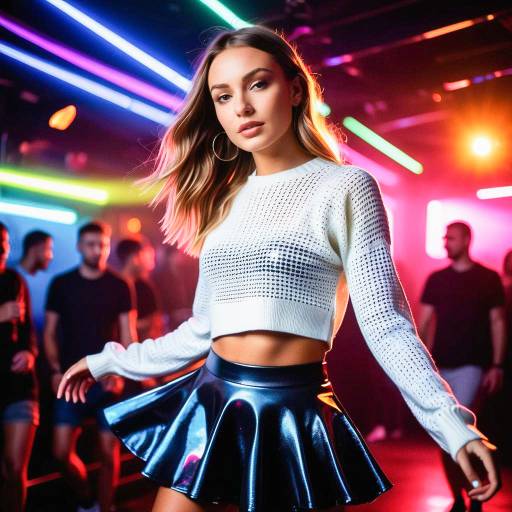 Vibrant Nightclub Dance Scene Vibrant Nightclub Dance Scene