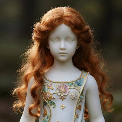 Long-Exposure Portrait with Art Nouveau Flair