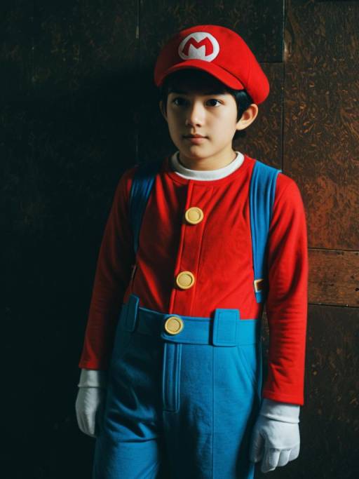 Realistic Ninten Cosplay Man Portrait