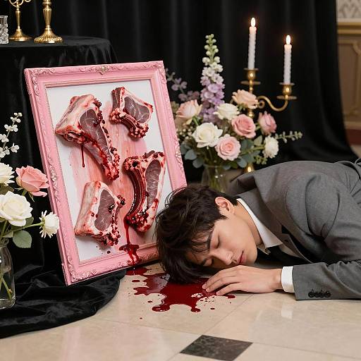 Dark Artistry: A Man's Despair