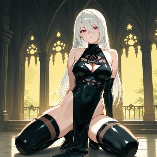 Stunning 2B Artwork with Sensual Pose