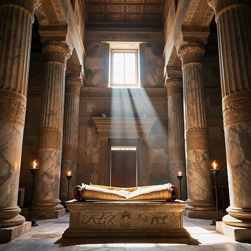 Mystic Delphian Temple Interior