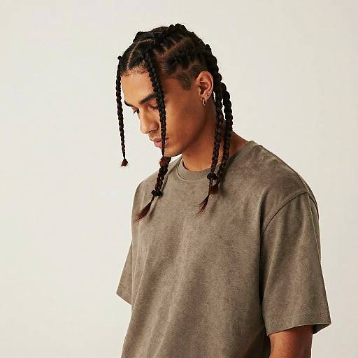 Two-Strand Braids on Man Editorial