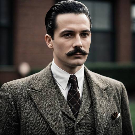 1940s Detective in Tweed Suit