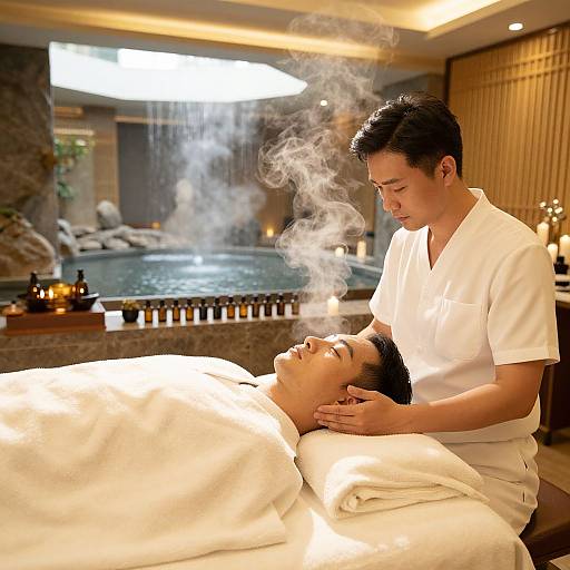 Luxurious Wellness Spa Facial Treatment