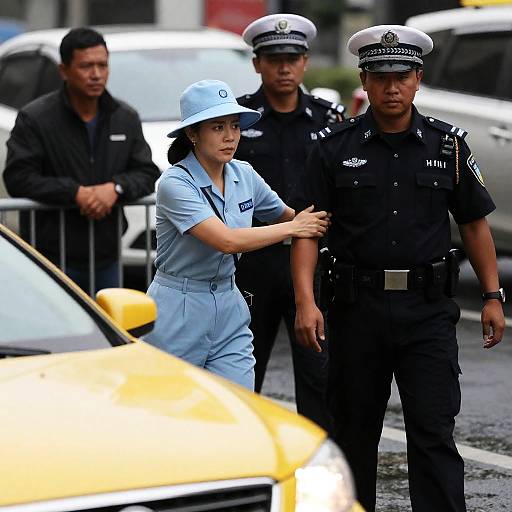 Dynamic Street Scene with Intense Interaction