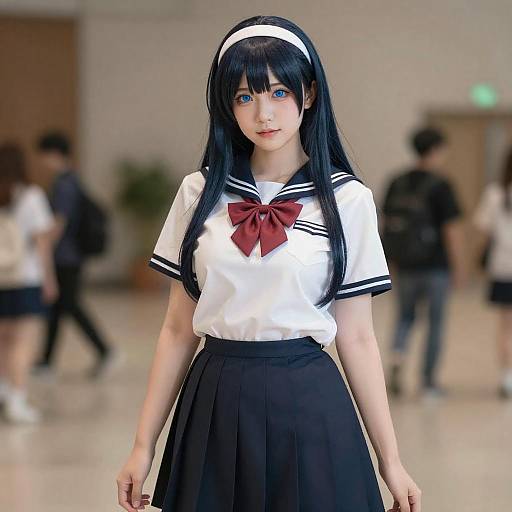 Lifestyle costume photo of Morishima haruka. Cosplay clothes