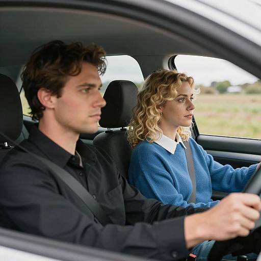 Serious Moments in a Car