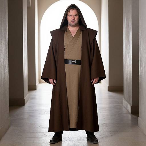 Plus Size Jedi Costume Portrait