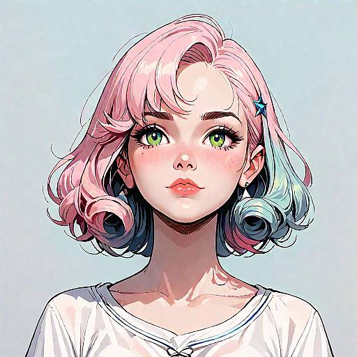 Anime Score Breakdown with Simple Background