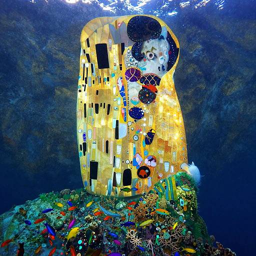 Ornate Tropical Coral Reef Fish