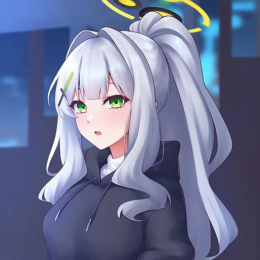 Illustration of Hare (blue archive), blue archive in the style of Zellam