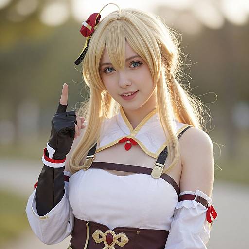 Realistic Shiemi Moriyama Cosplay Photo